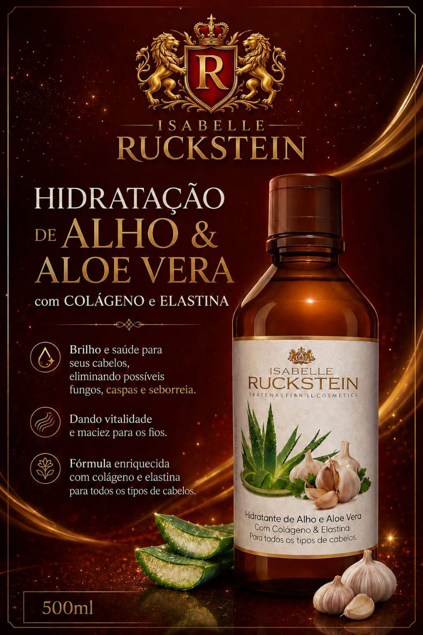 Hidratação de Alho & Aloe Vera