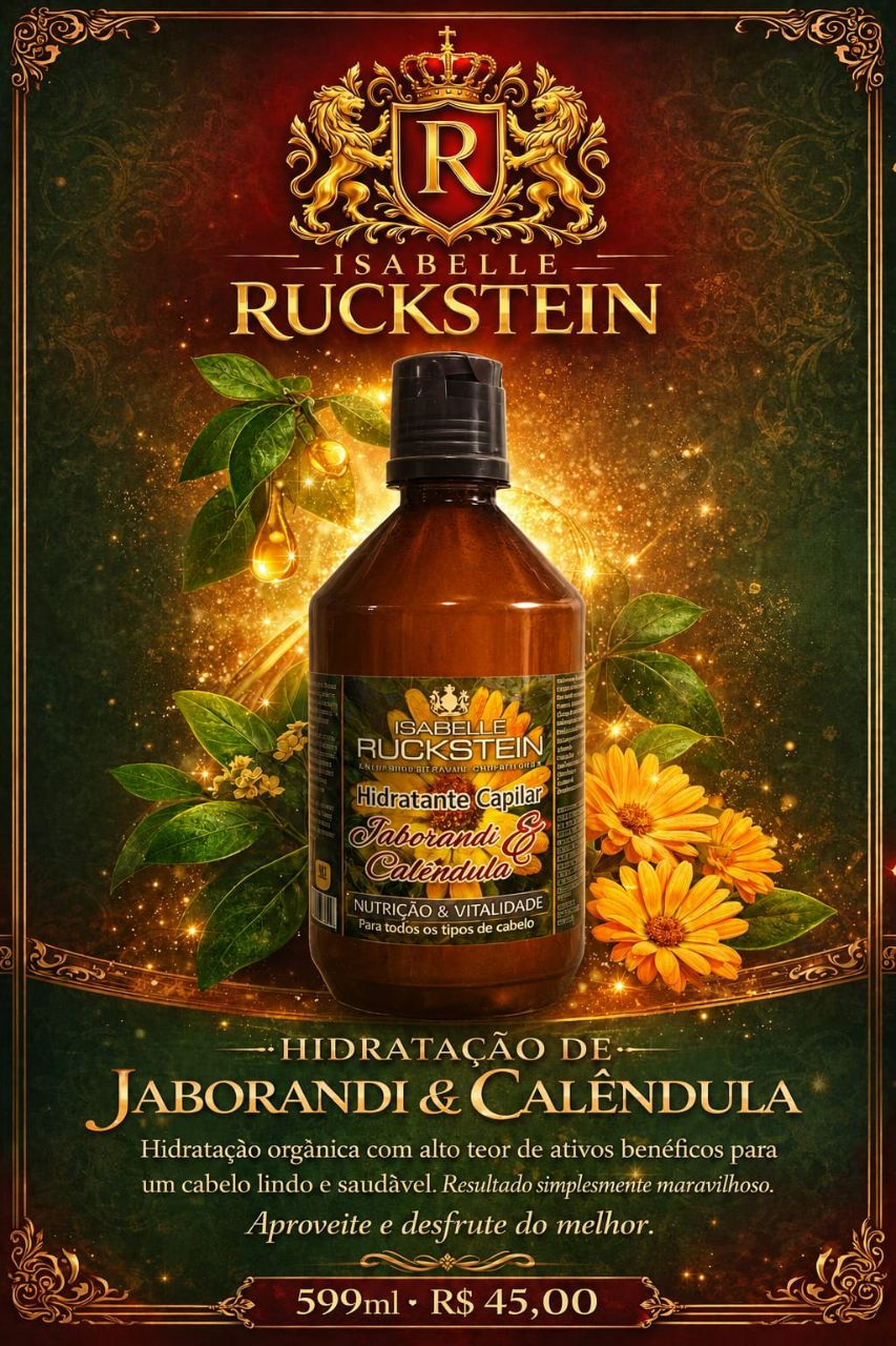 Hidratante Capilar Jaborandi & Calêndula