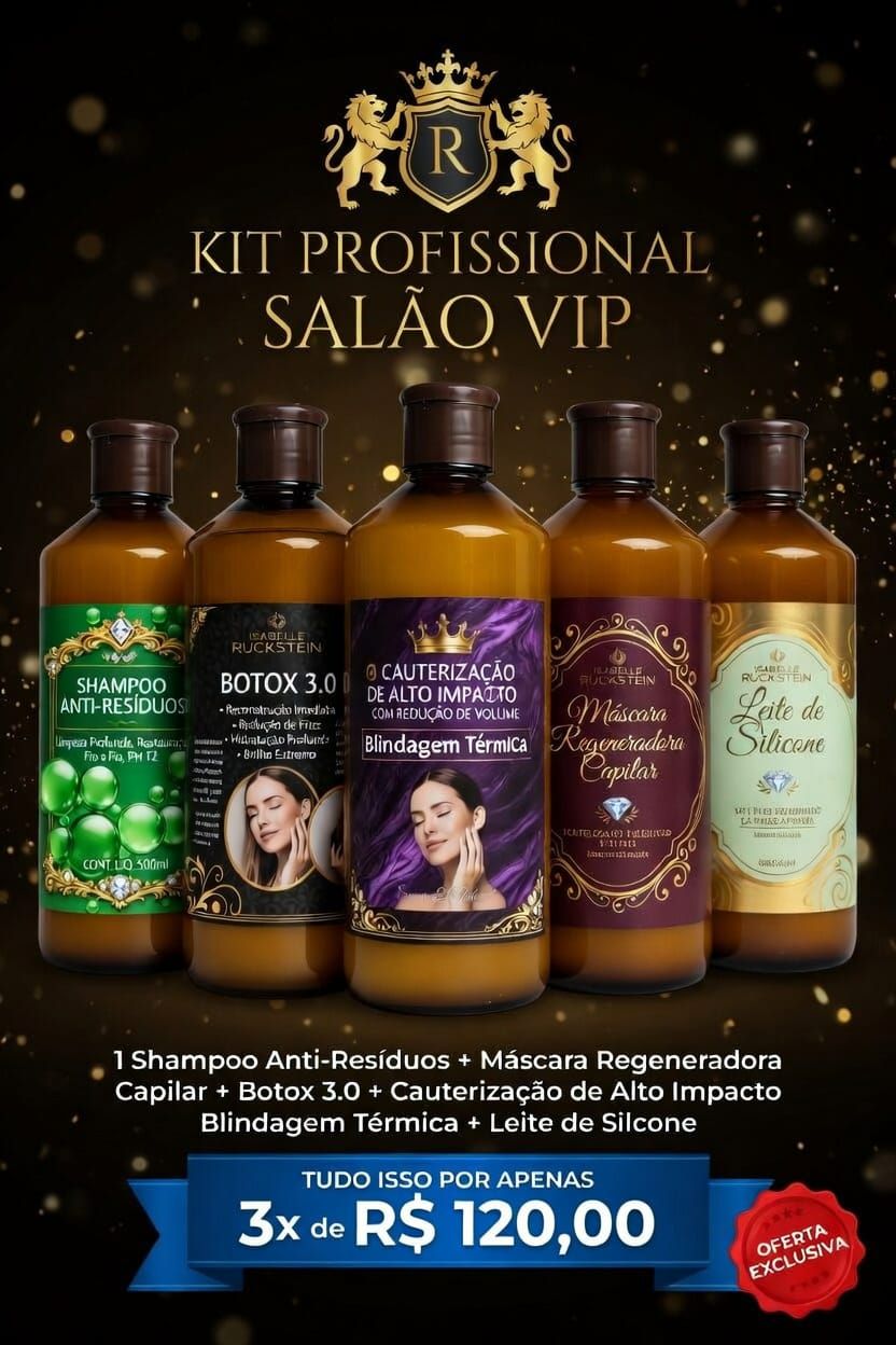 Kit Profissional Salão VIP